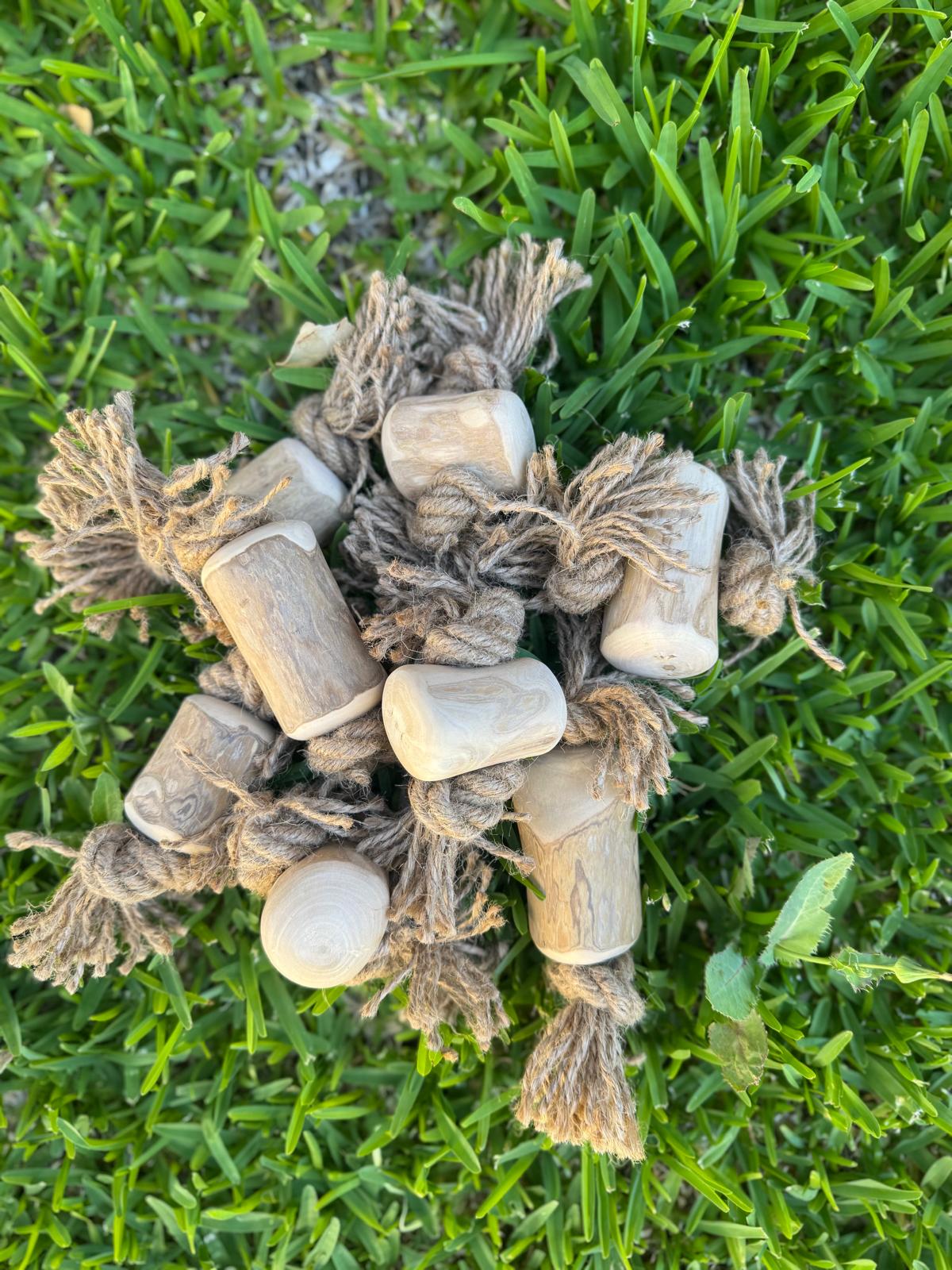Mini Dental Knots deliver professional-grade oral care in a compact format. The densely textured surface creates natural friction against teeth and gums, effectively reducing plaque buildup while satisfying your pet's natural chewing instincts. Sized perfectly for puppies, kittens, and small breeds, these knots encourage healthy gnawing habits that promote fresher breath and stronger teeth. Durable construction withstands vigorous chewing, making them an essential addition to any small pet's dental wellness